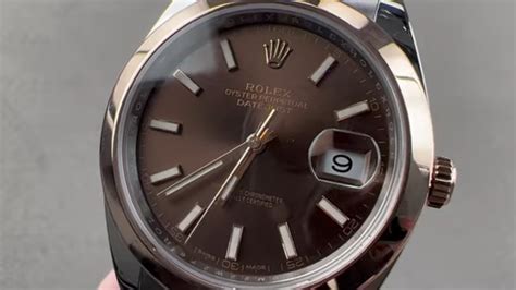 review chocolate face rolex watch|rolex chocolate dial tone.